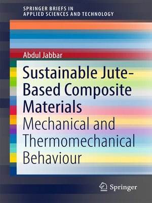 cover image of Sustainable Jute-Based Composite Materials
